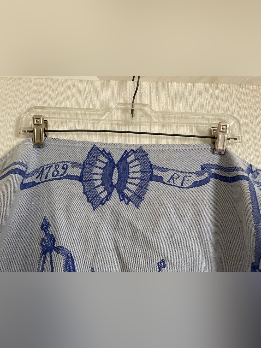 Yves Delorme vintage Bastille Day tea towel - Picture 6 of 10